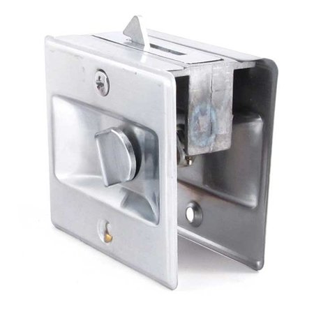 CAL-ROYAL Privacy Function Sliding Door Lock, US26D Satin Chrome SDL16-26D